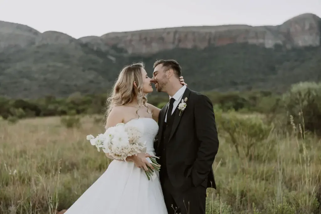 Wedding ceremony at Eindelik under the mountain